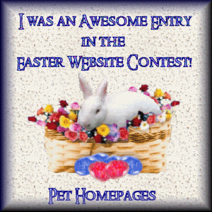 Pet Homepages Easter Participation Award